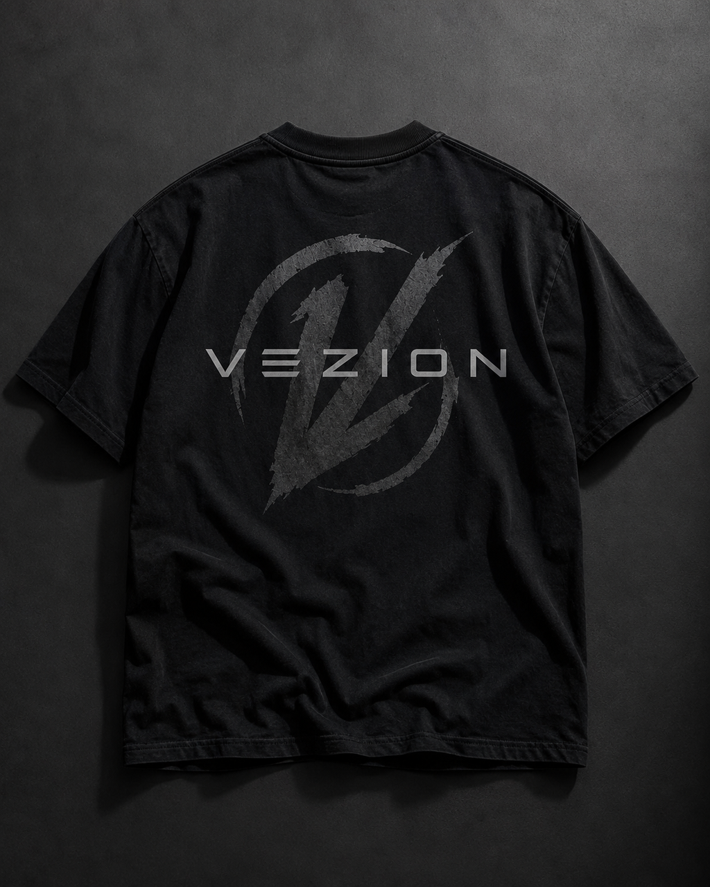 T-Shirt, schwarz