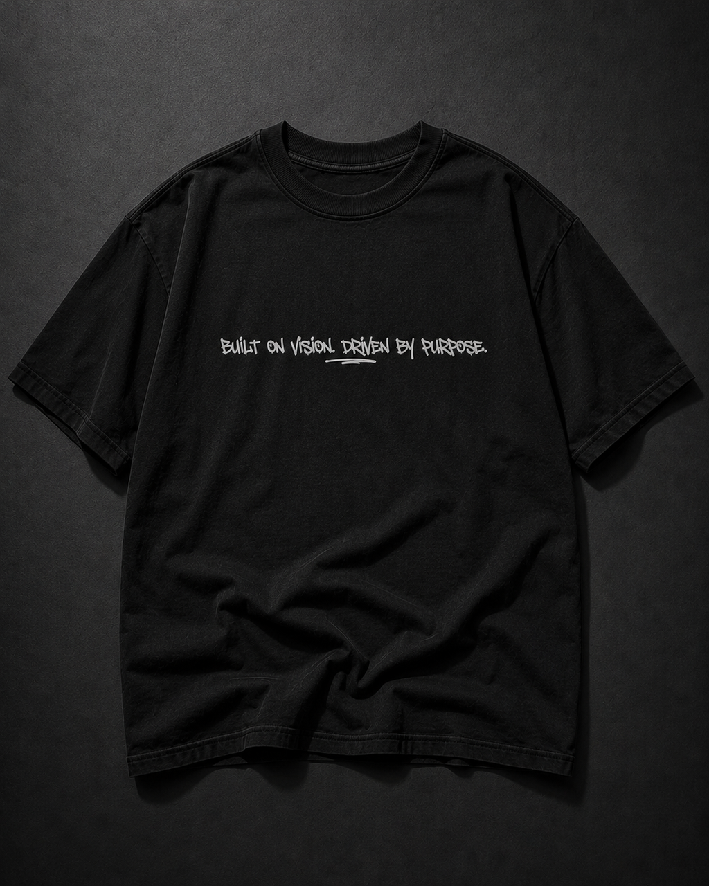 T-Shirt, schwarz