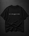 T-Shirt, schwarz