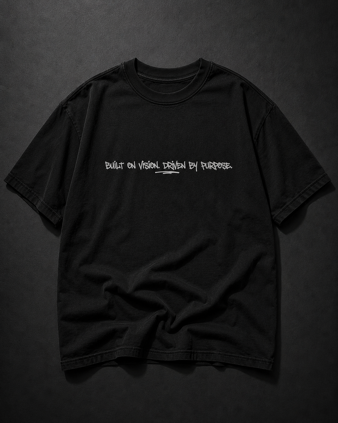 T-Shirt, schwarz